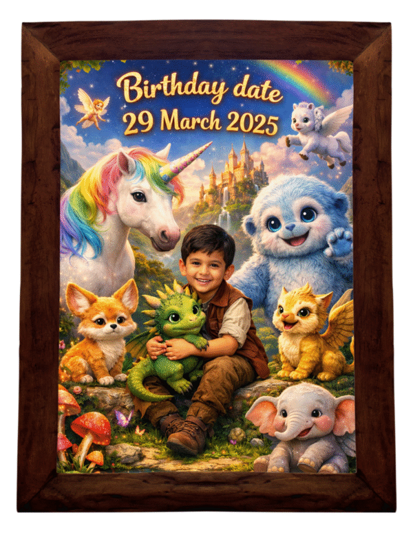 Custom Photo Frame (High Gloss Fibre)
